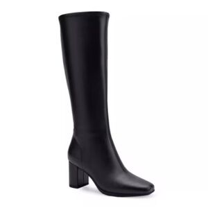 AEROSOLES Black Knee-High Boots